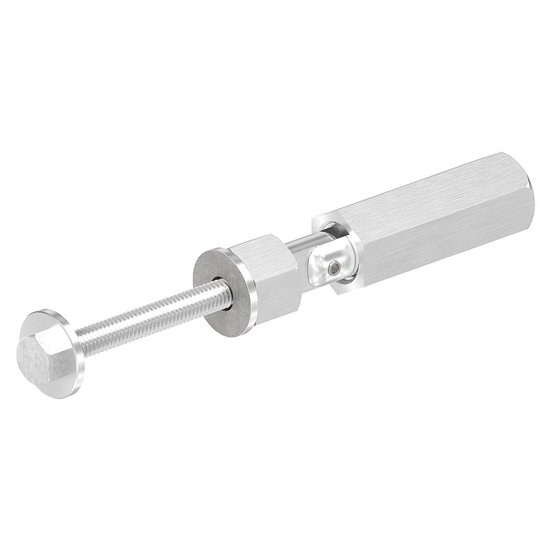 Gewindeterminal zur Selbstmontage, Seil 5mm, V2A