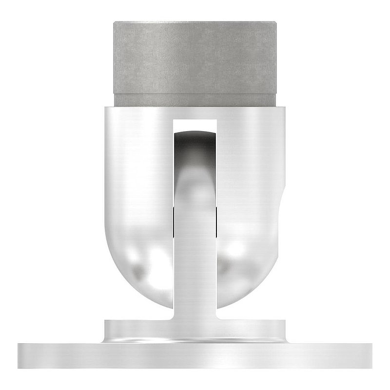 Wandhalter flexibel, für Rohr 42,4x2,0mm, V2A
