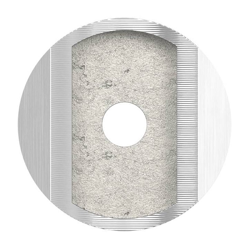 Rohrsattel, Anschluss oben: Rohr 33,7mm, V2A