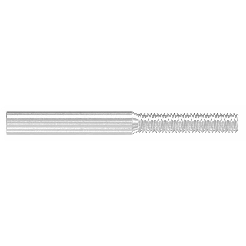 Embout fileté à sertir pour câble 4mm, V2A