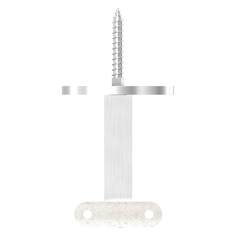 Sensa Design 2, pour tube 42,4mm, avec articulation pour inclinaison, V2A