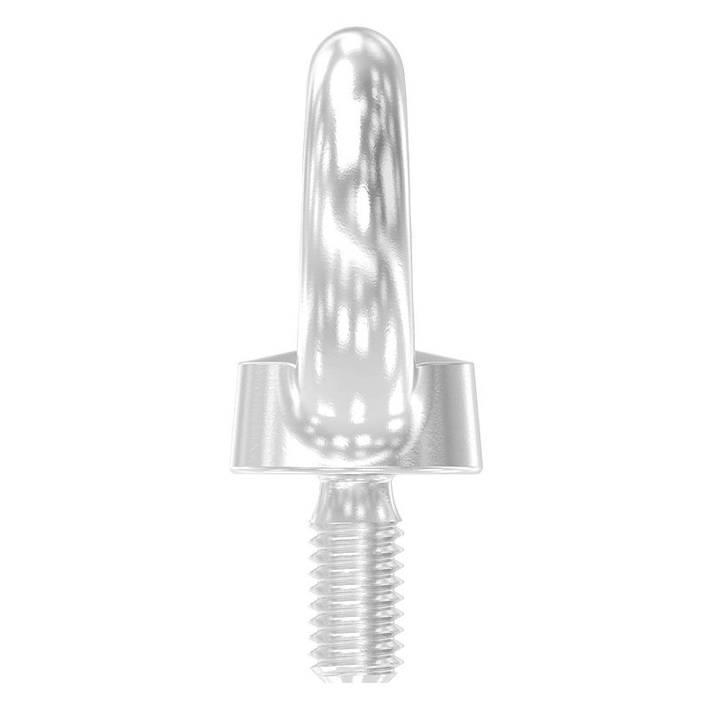 Anneau de levage fileté M6 DIN 580, fer rond : Ø 6mm, V4A