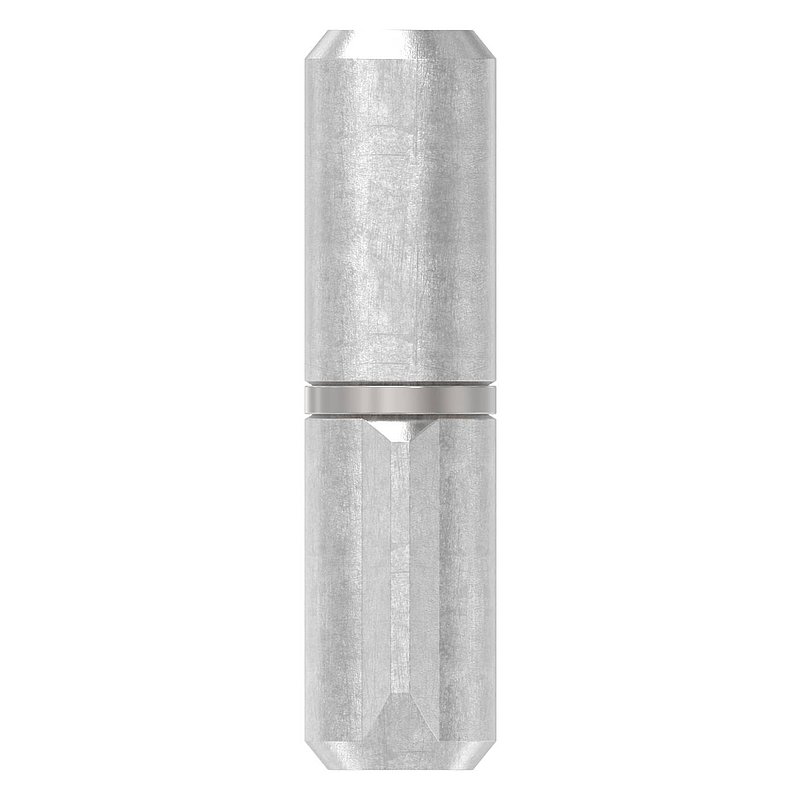 Weld-on strap, L: 40mm, with fixed pin, AISI304