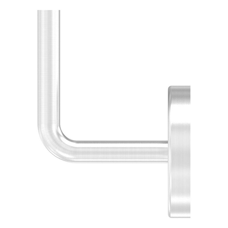 Handlaufhalter inkl. Cliprosette (Ronde und Bügel verschweißt), V2A