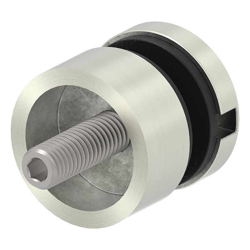 Glass point holder 30mm, connection: flat, VA effect