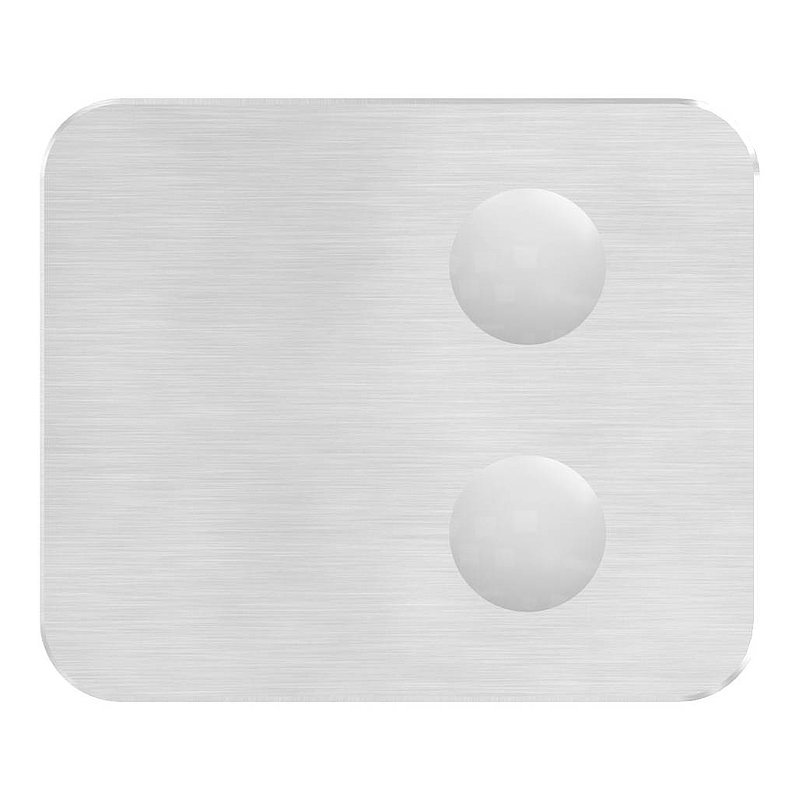 Sichtschutz Endglasklemme Mod. 26, V2A