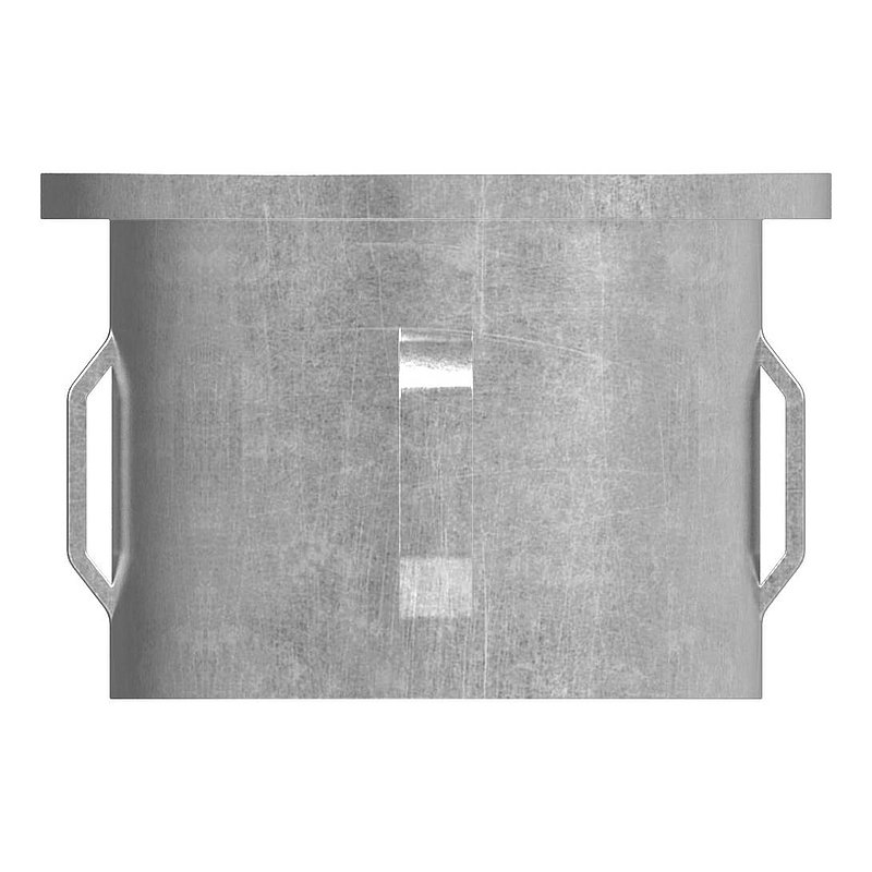 Stahleinschlagkappe, für Rohr 42,4mm