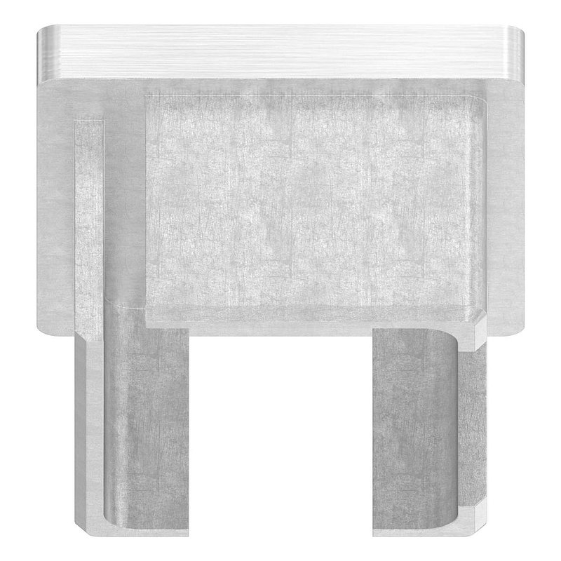 Push-in cap, for tube 50x40x3.0mm, AISI304