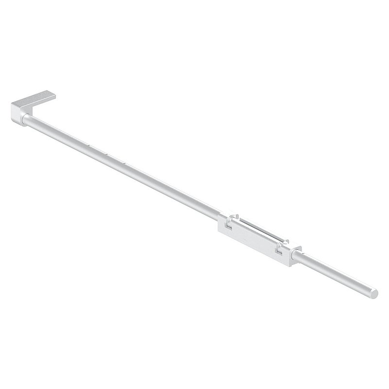 Bodenriegel XL mit Länge 1000mm, zum Anschrauben, blank