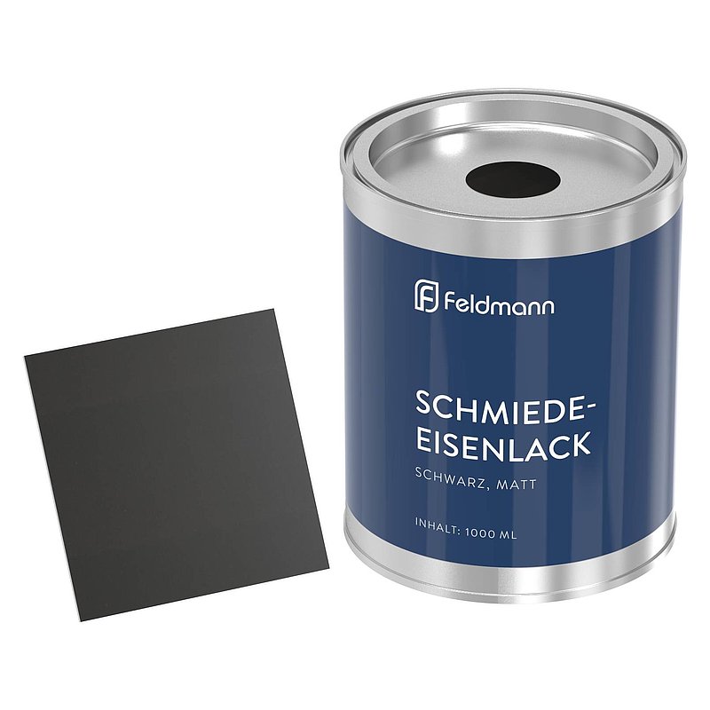 Schmiedeeisenlack schwarz matt