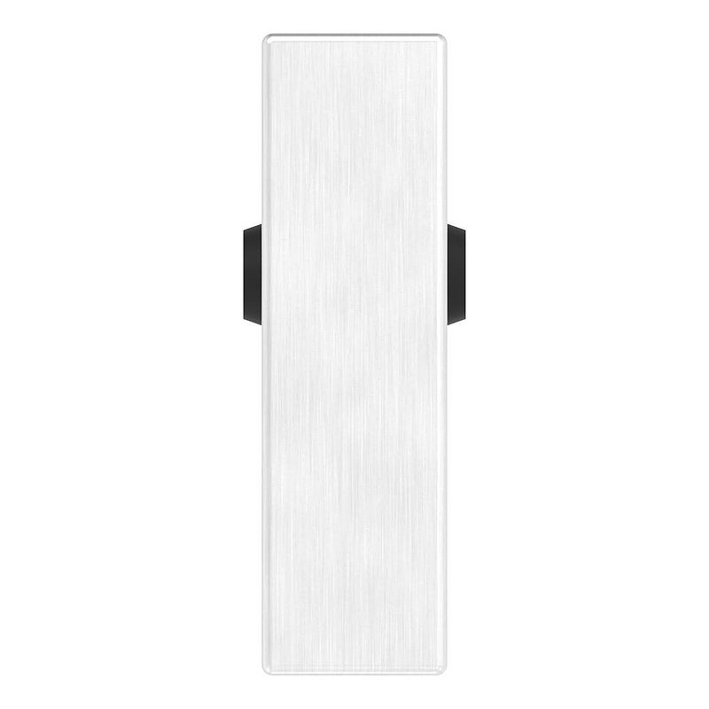 Stainless steel lock case with galvanised lock, dimensions: 50x94.5x173mm