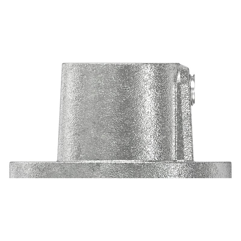 Wall bracket with 4 holes, for 48.3 mm pipe