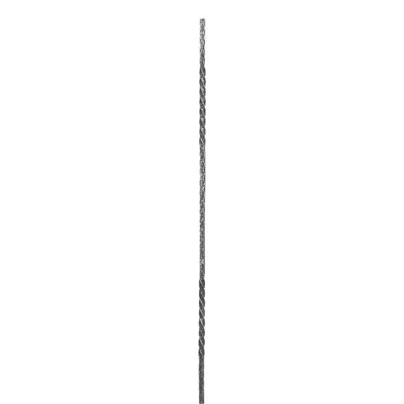 Zwischenstab 12x12mm, gehämmert, H: 900mm