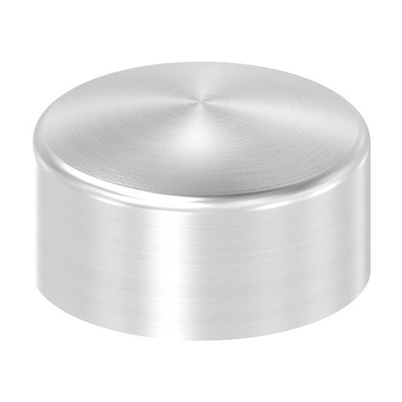 Endkappe zum Überstecken für Rohr 33,7mm, V2A
