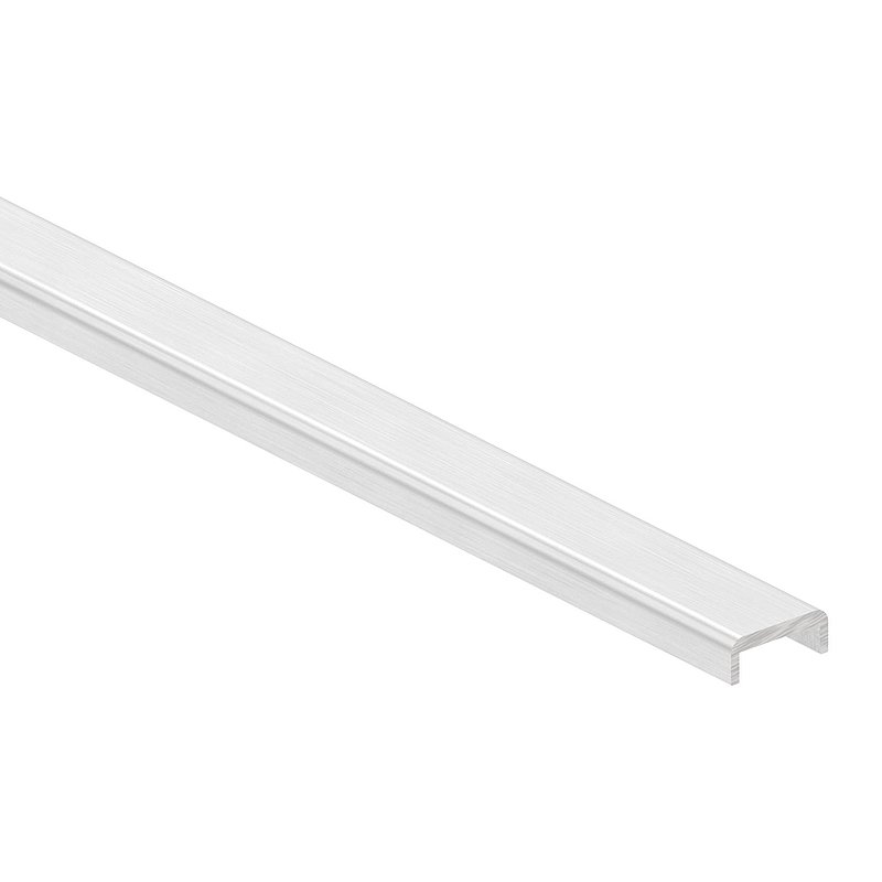 Kantenschutz EXTRA SLIM, für Glas 10,00 - 11,52mm, L: 2000mm, Aluminium E4/EV1