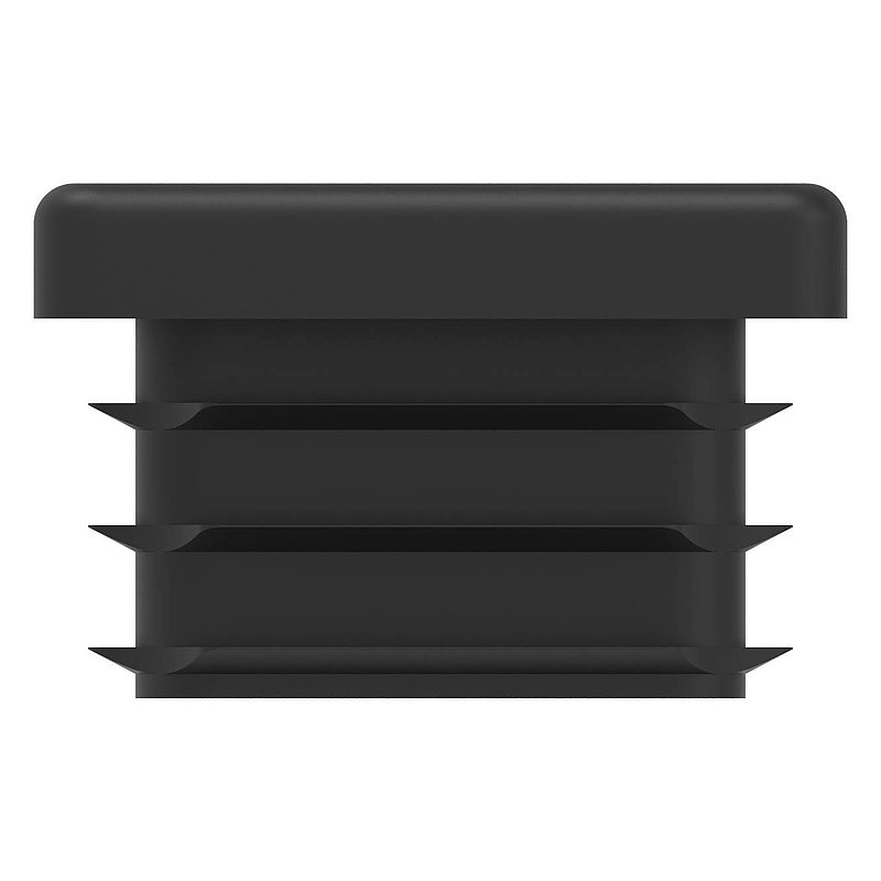 Kunststoffkappe für Rechteckrohr 50x30mm