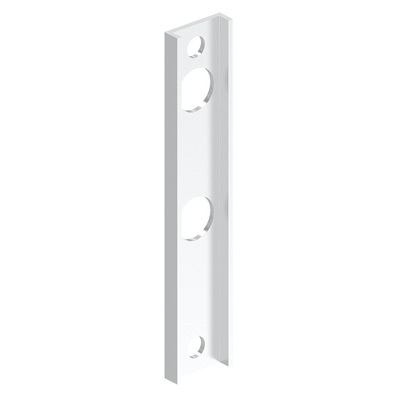 Adapter für Gittertorschlösser GTS2, für Rundrohre Ø 33 - 60mm, silber