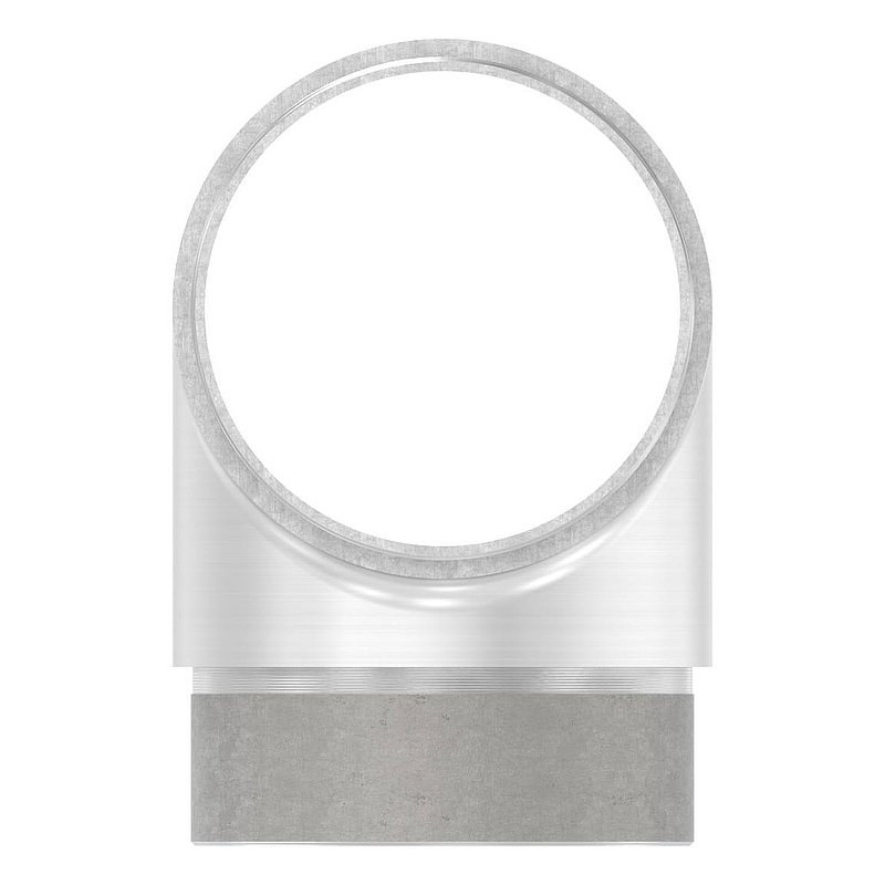 T-Stück egal, für Rohr 60,3x2,0mm, V2A