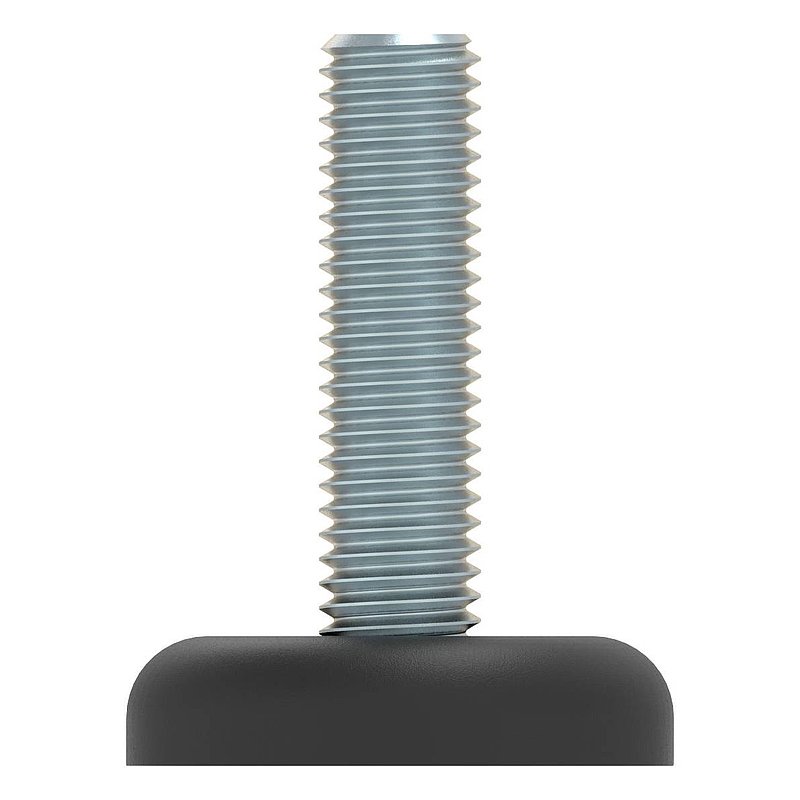 Levelling foot with floor levelling screw M10x40