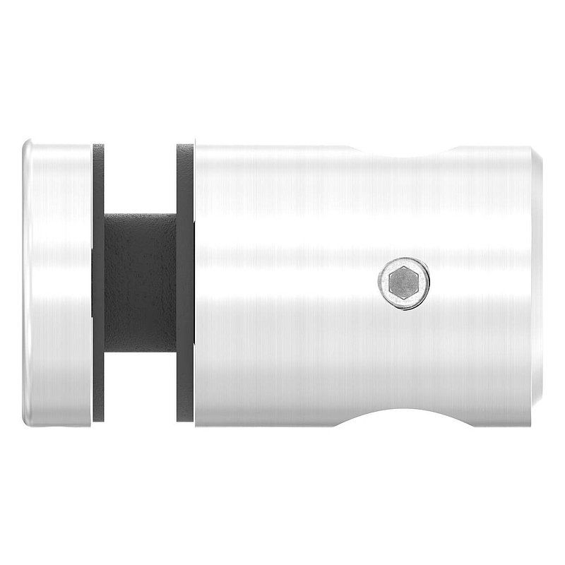 Querstab-Glashalter  Ø25mm für 12mm Rund, für Glas 6-12,76mm, V2A