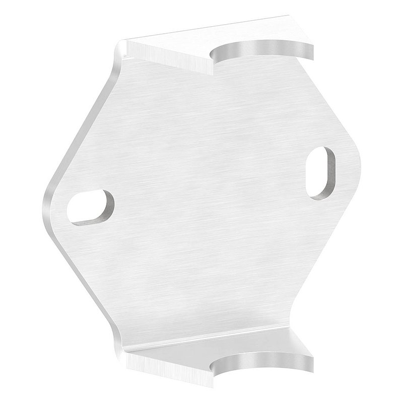 Wandbefestigung für Rohr 42,4mm, V2A