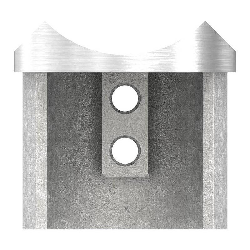 Adaptateur pour tube à fond de gorge raccord Ø 42,4mm, V2A