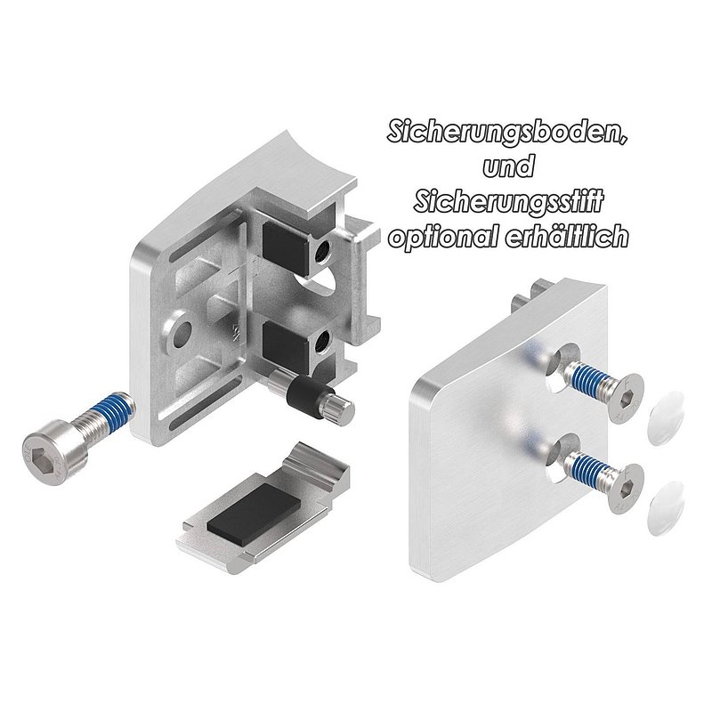 Pince à verre modèle 34, jonction: 60,3mm, V4A