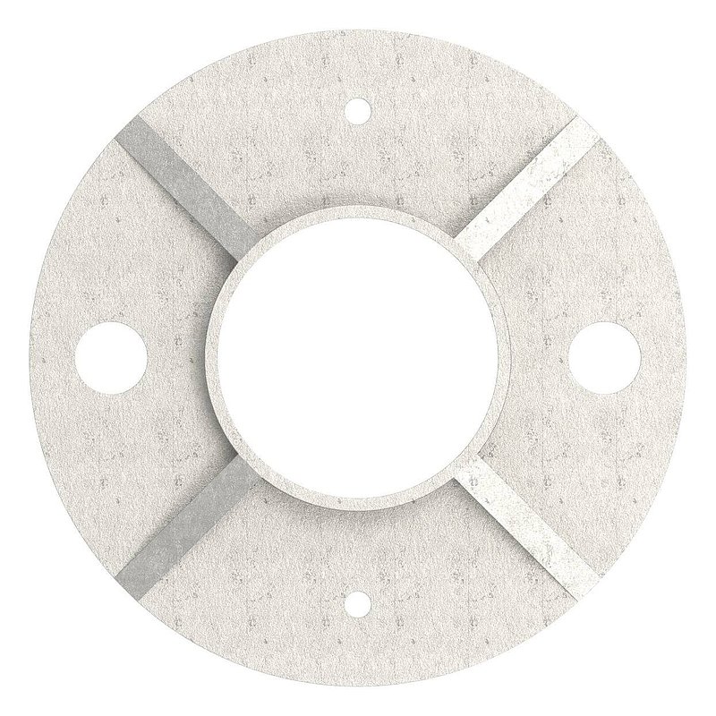 Ankerplatte, Ø 100x8mm, roh, V2A