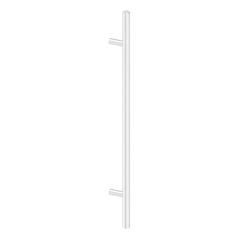 Push handle incl. holder straight with L: 1000mm, AISI304