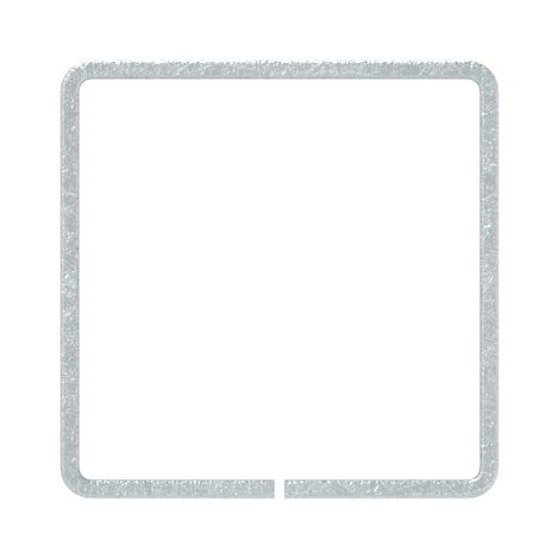 Douille de compensation pour les tiges de poignée de 8x8 sur 9x9mm, longueur 20mm, zingué