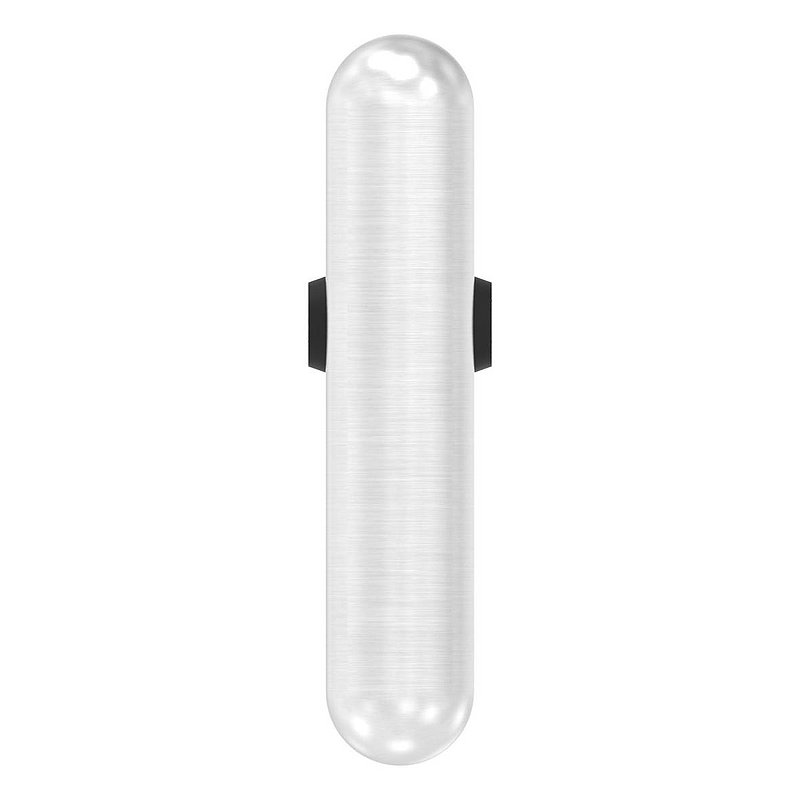 Stainless steel lock case with galvanised lock, 42.4x78.2x208.4mm