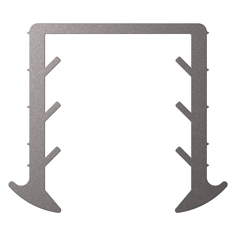 Wedge seal for glass 24.76 - 25.52mm, for groove 34x34mm, 6m