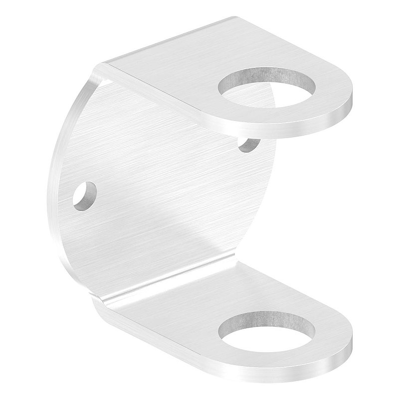 Wandbefestigung für Geländerpfosten 33,7mm, V2A