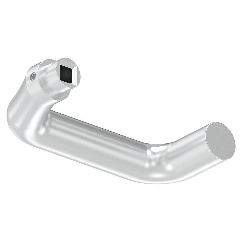 Türdrücker einzeln, Aluminium
