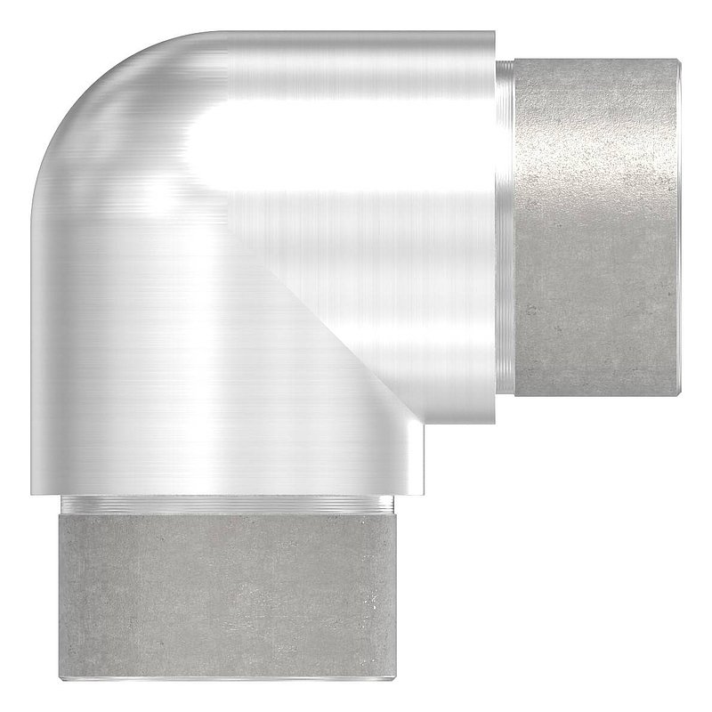 Rohrbogen 90° eng, für Rohr 42,4x3mm, V2A