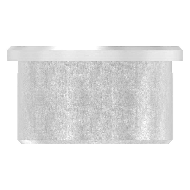 Rohrabschlussstopfen zum Kleben mit M8 für 42,4x2,5mm, V2A