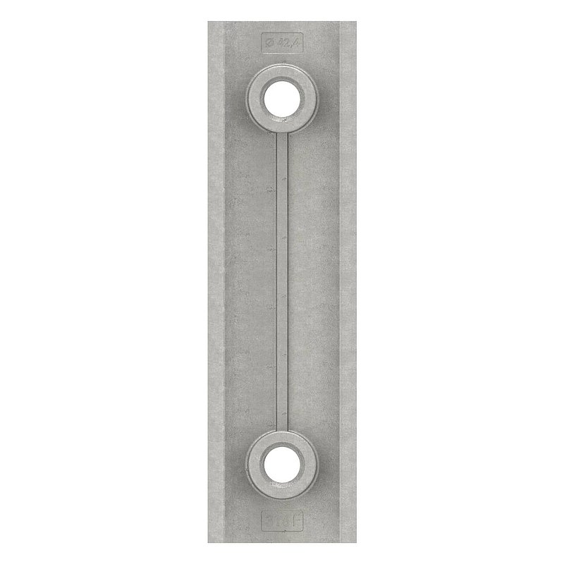 Reinforcement plate for wall mounting 50132-AISI316, AISI316