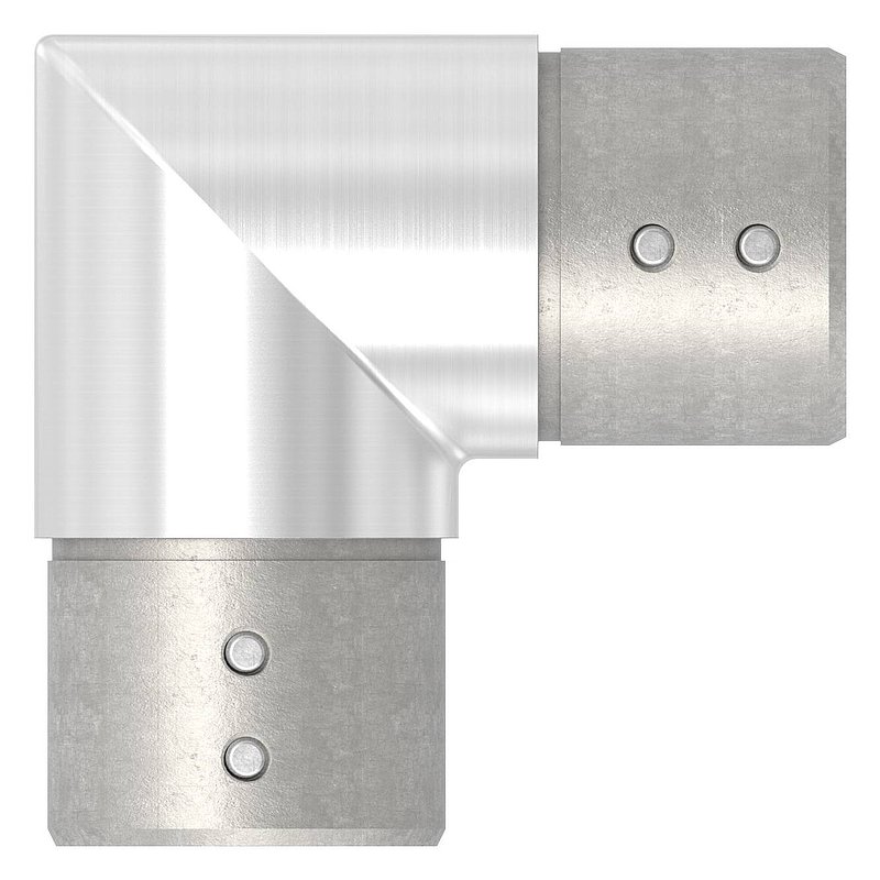 Horizontal corner bend, for 48.3 mm, AISI316, gradient corner