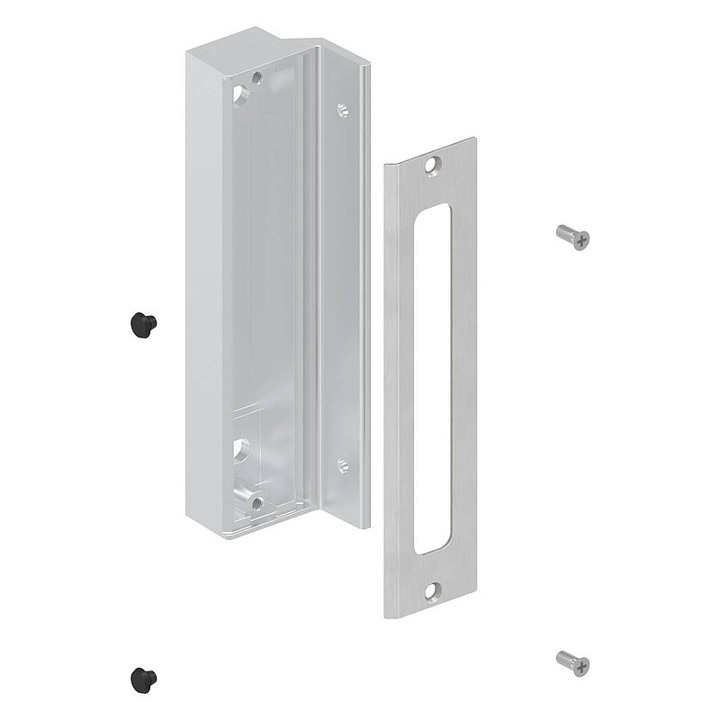 stop for GTS 2 mesh door lock, silver