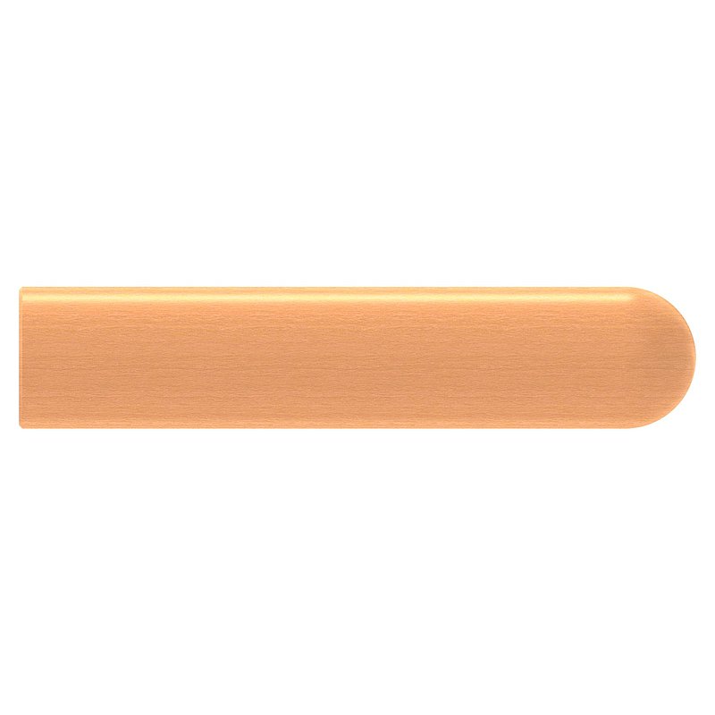 main courante en bois hêtre étuvé Ø 42mm, longueur 200mm, laquée