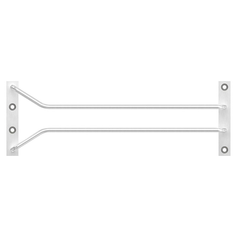Glashalter, L: 300mm, V2A