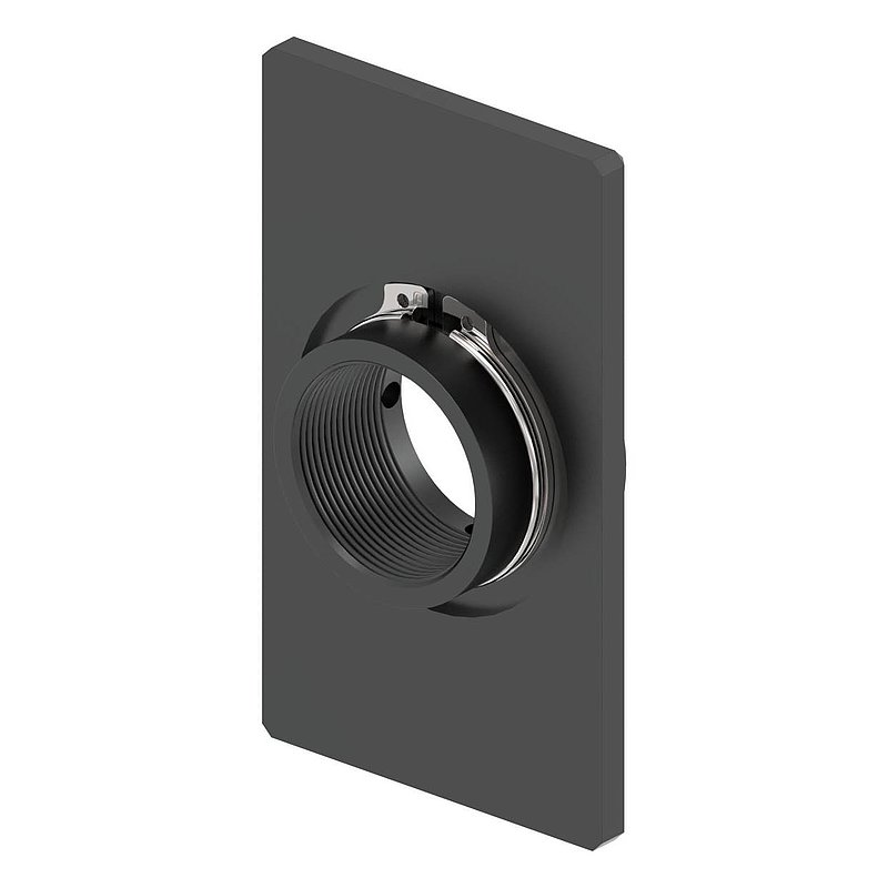 Montageplatte eckig 70x120mm