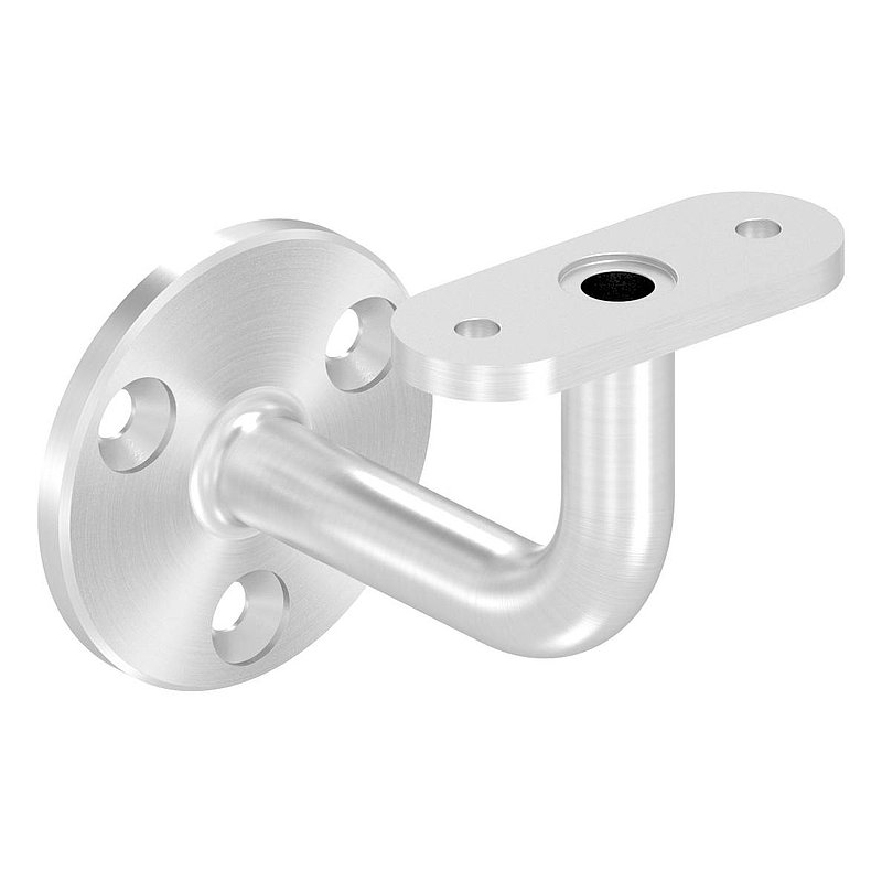 Handlaufhalter mit Kabeldurchführung für LED Handläufe, V4A
