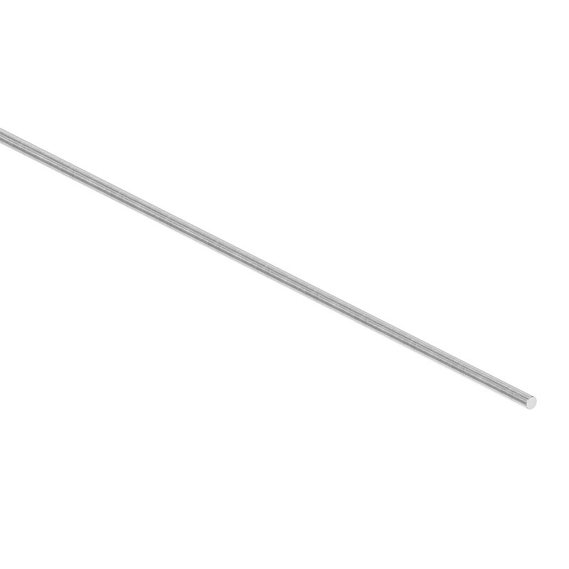 Round material, 6mm, unpolished, L: 3000mm, AISI304
