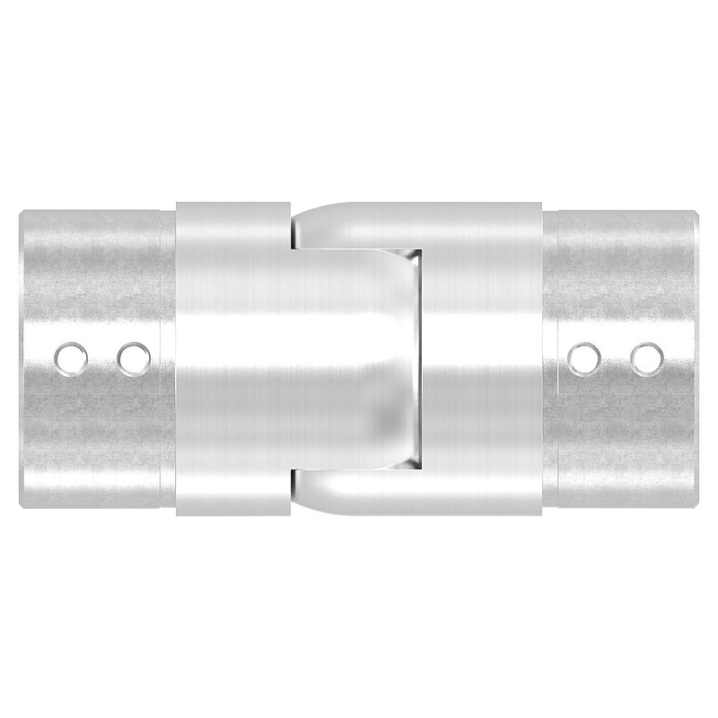 Raccord articulé pour tube à fond de gorge Ø 60,3x1,5mm, V4A
