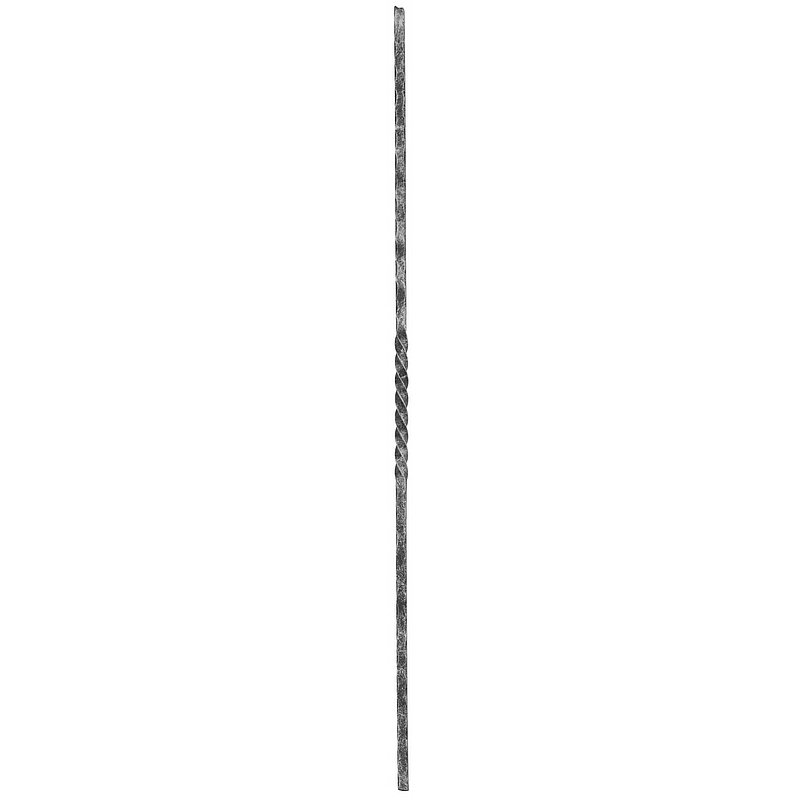 Zwischenstab 12x12mm, gehämmert, H: 900mm