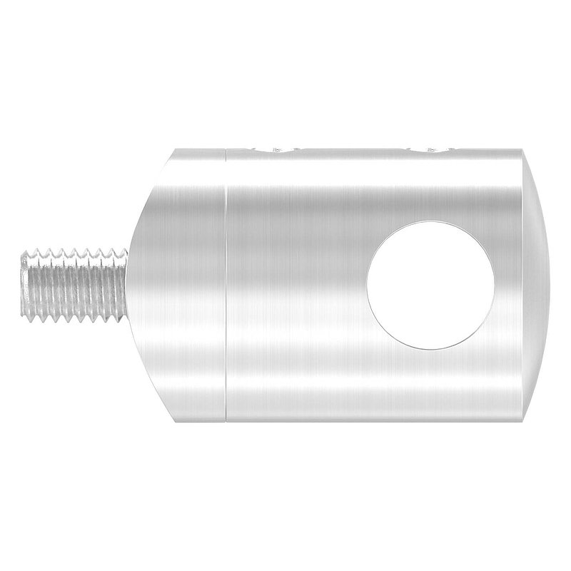 Cross bar holder for 33.7 mm tube, 10.2 mm bore, AISI304