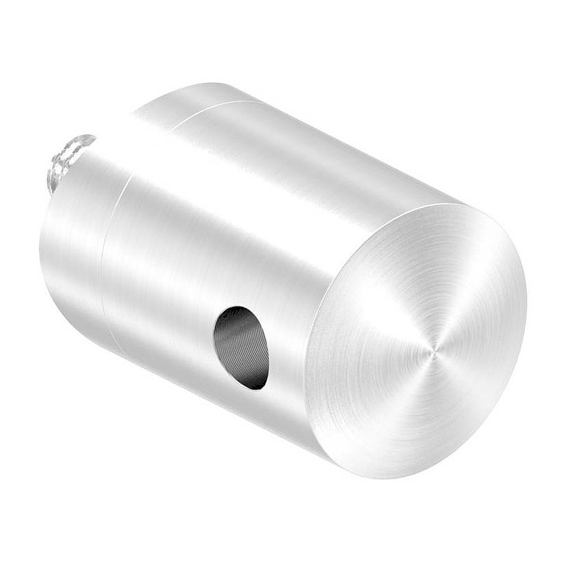 Seilhalter, für 5mm Seil, Anschluss: 42,4mm, V2A