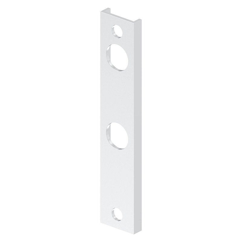 adapter for GTS2 mesh door locks, for round tubes Ø 33 - 60mm, silver