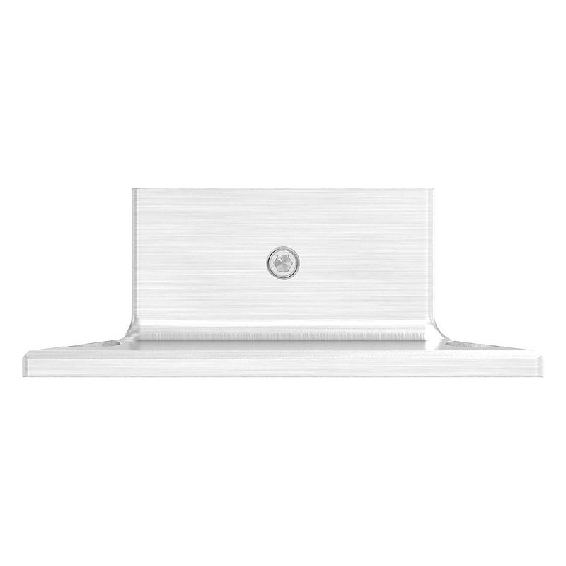 Wandbefestigung für Nutrohr 60x40mm, V2A